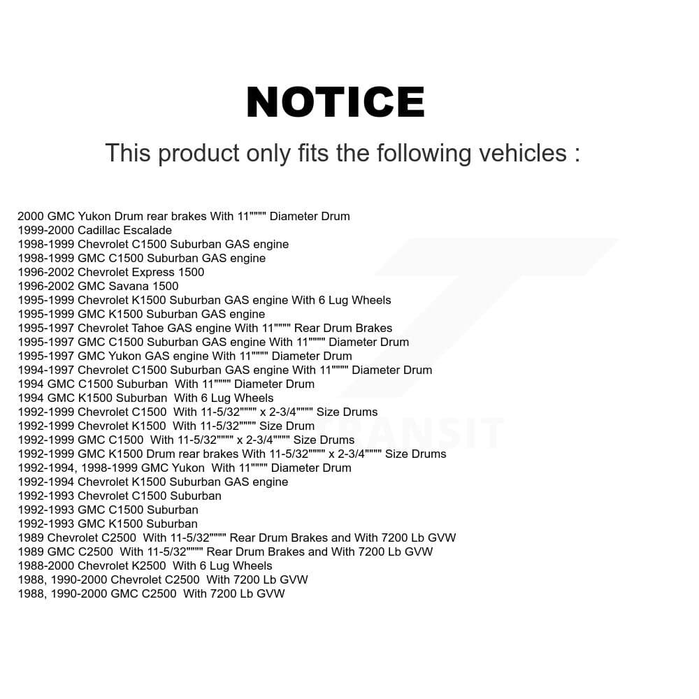Transit Auto - KNN-100089 - Front and Rear Disc Brake Pad Kits image 14