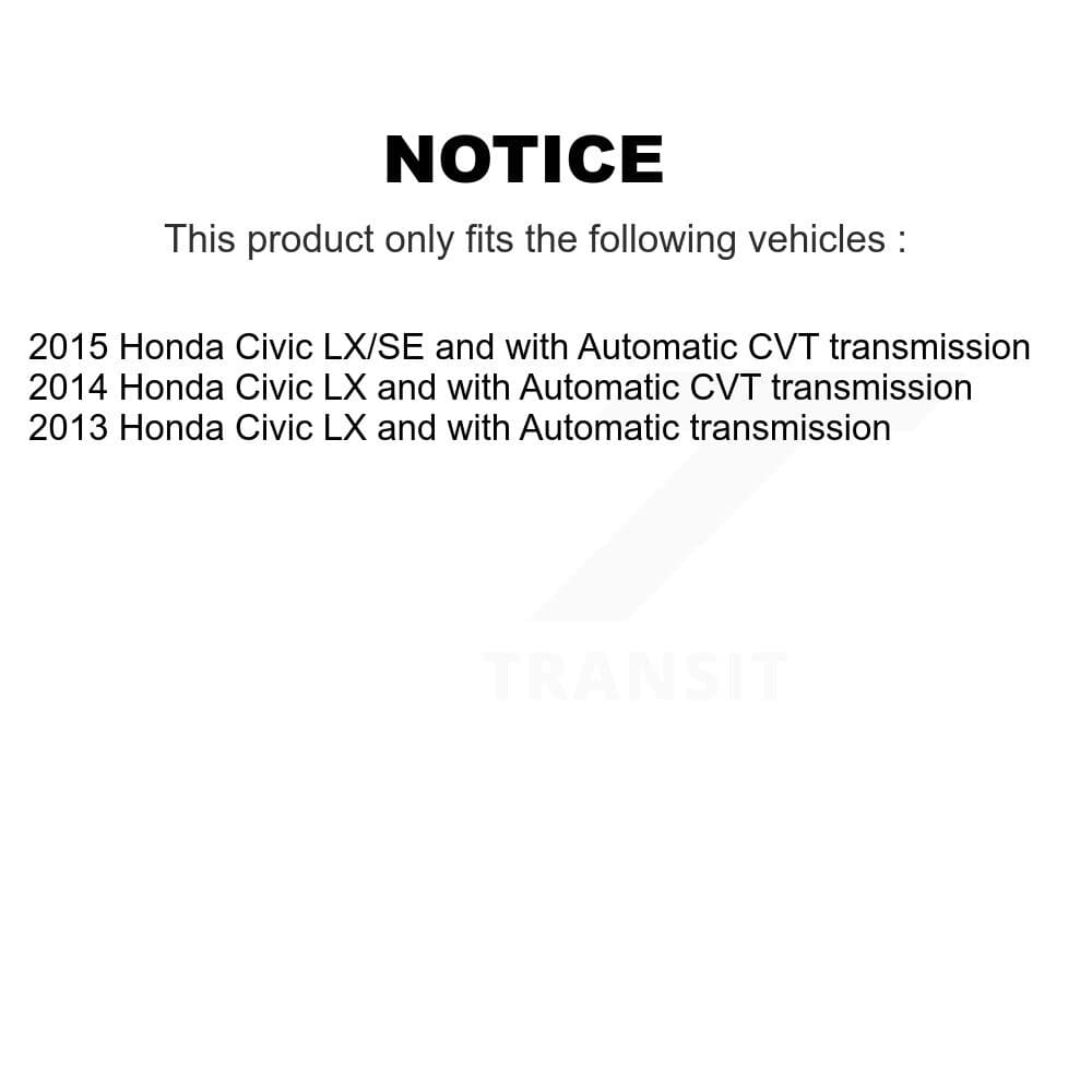 Transit Auto - KNN-100159 - Front and Rear Disc Brake Pad Kits image 14