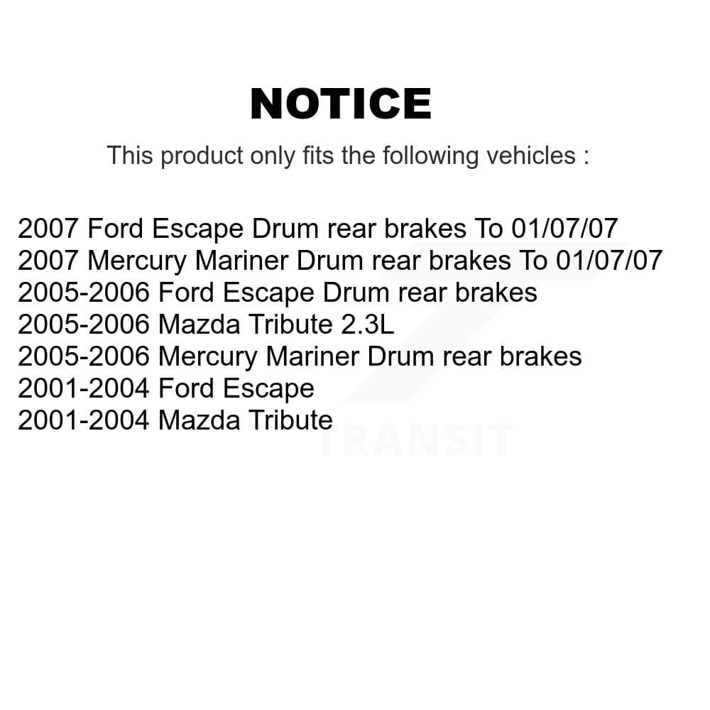 Transit Auto - KNN-100193 - Front and Rear Disc Brake Pad Kits image 14