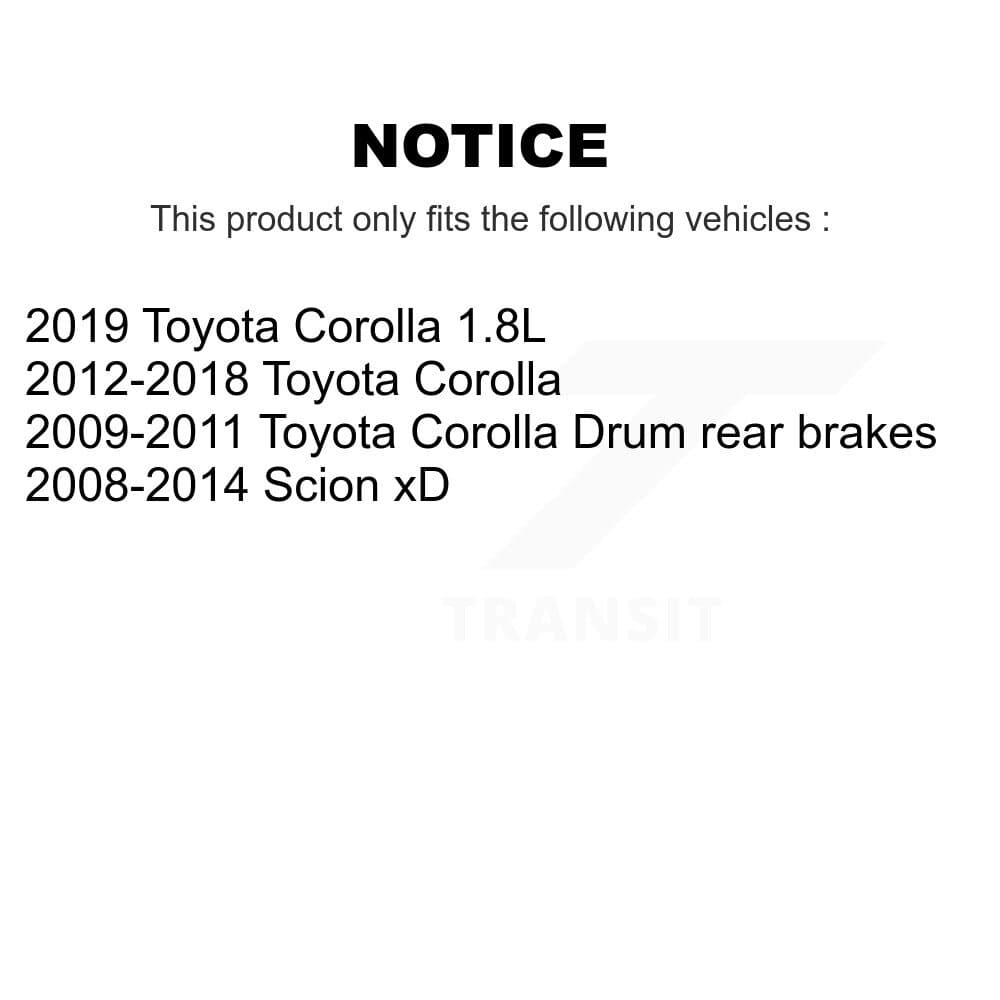 Transit Auto - KNN-100216 - Front and Rear Disc Brake Pad Kits image 14