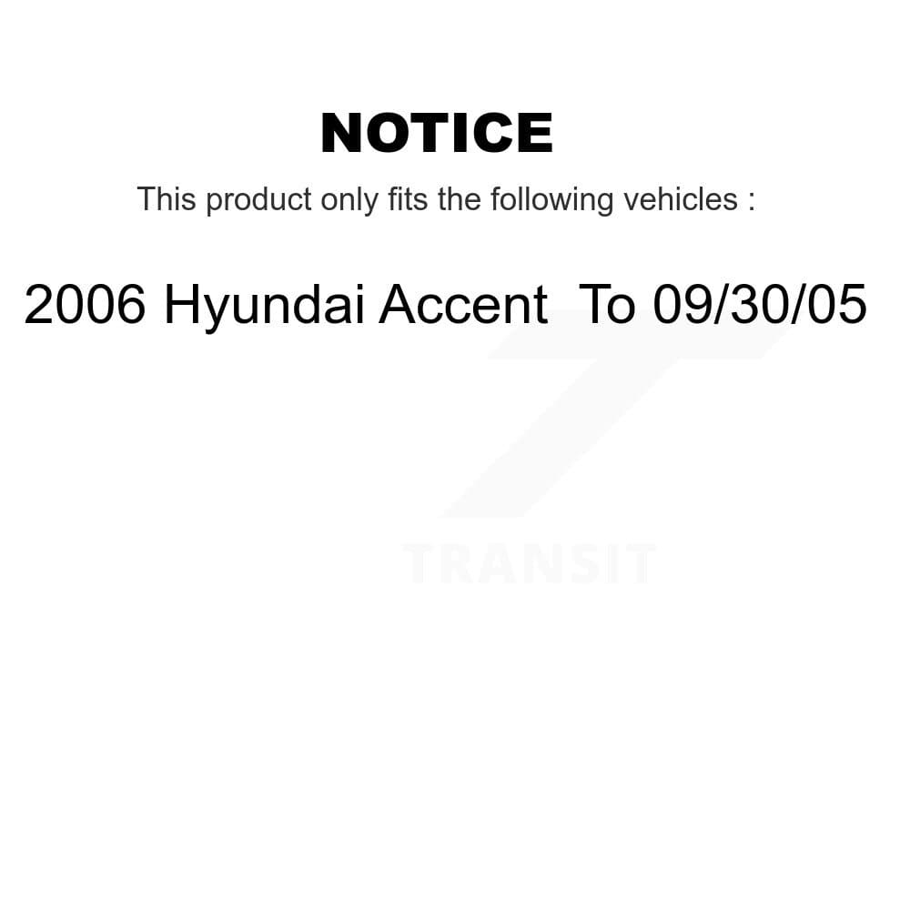 Transit Auto - KNN-100220 - Front and Rear Disc Brake Pad Kits image 14