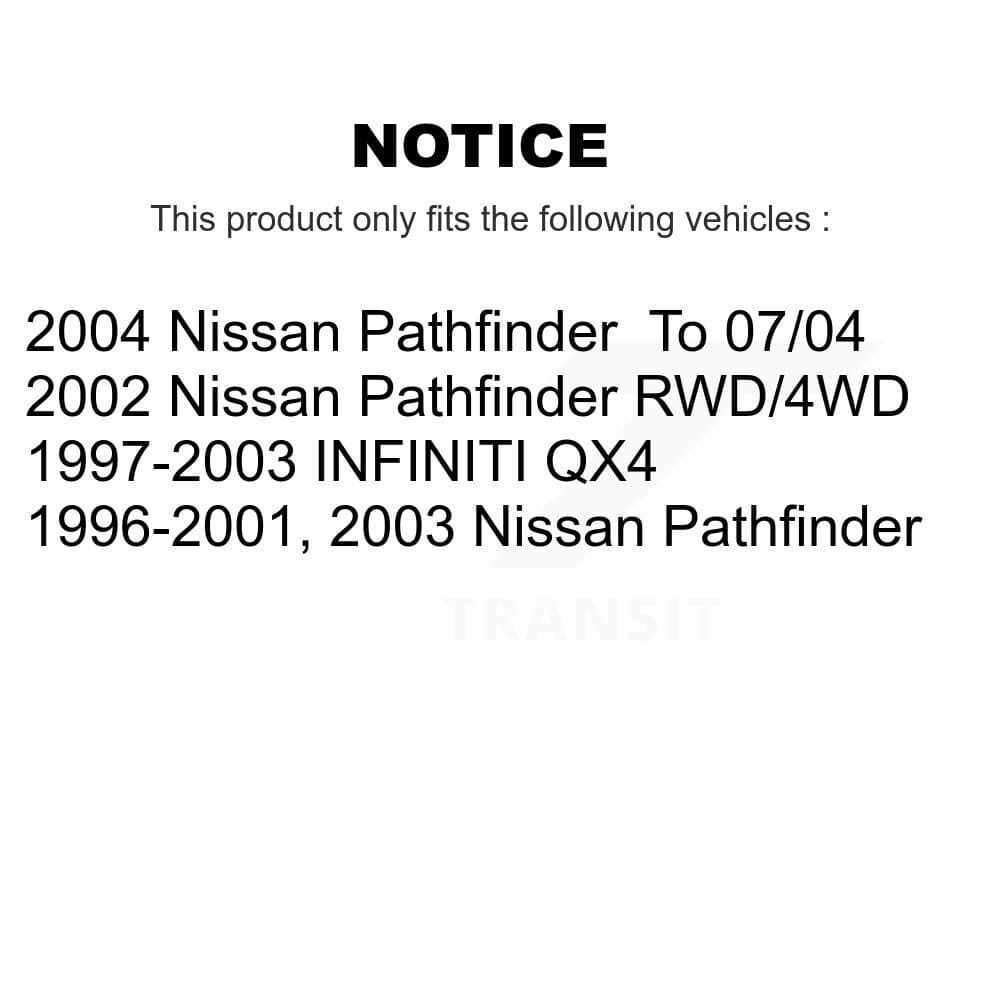 Transit Auto - KNN-100279 - Front and Rear Disc Brake Pad Kits image 14