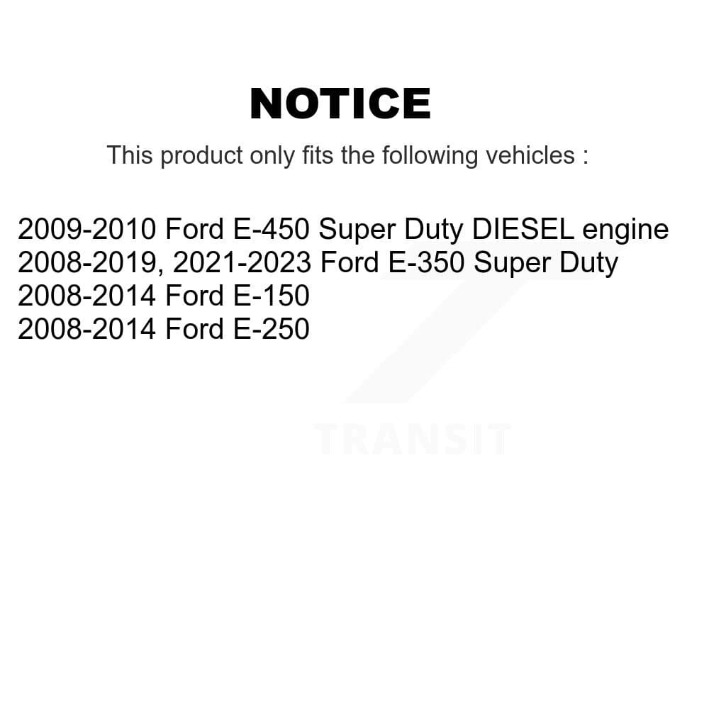 Transit Auto - KNN-100321 - Front and Rear Disc Brake Pad Kits image 14