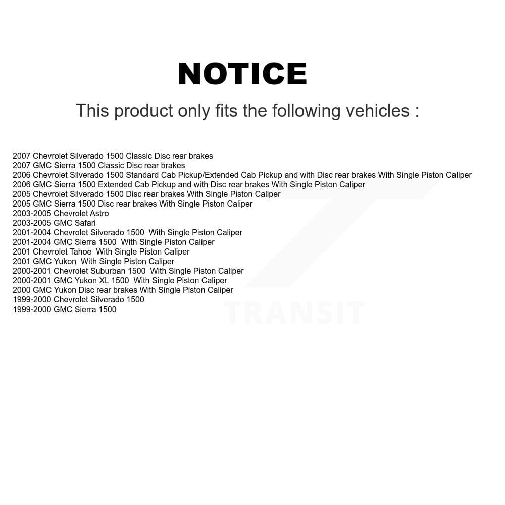 Transit Auto - KNN-100389 - Front and Rear Disc Brake Pad Kits image 14