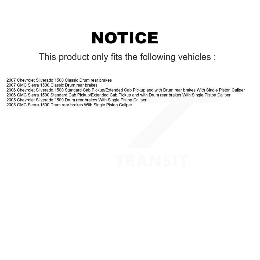 Transit Auto - KNN-100399 - Front and Rear Disc Brake Pad Kits image 14