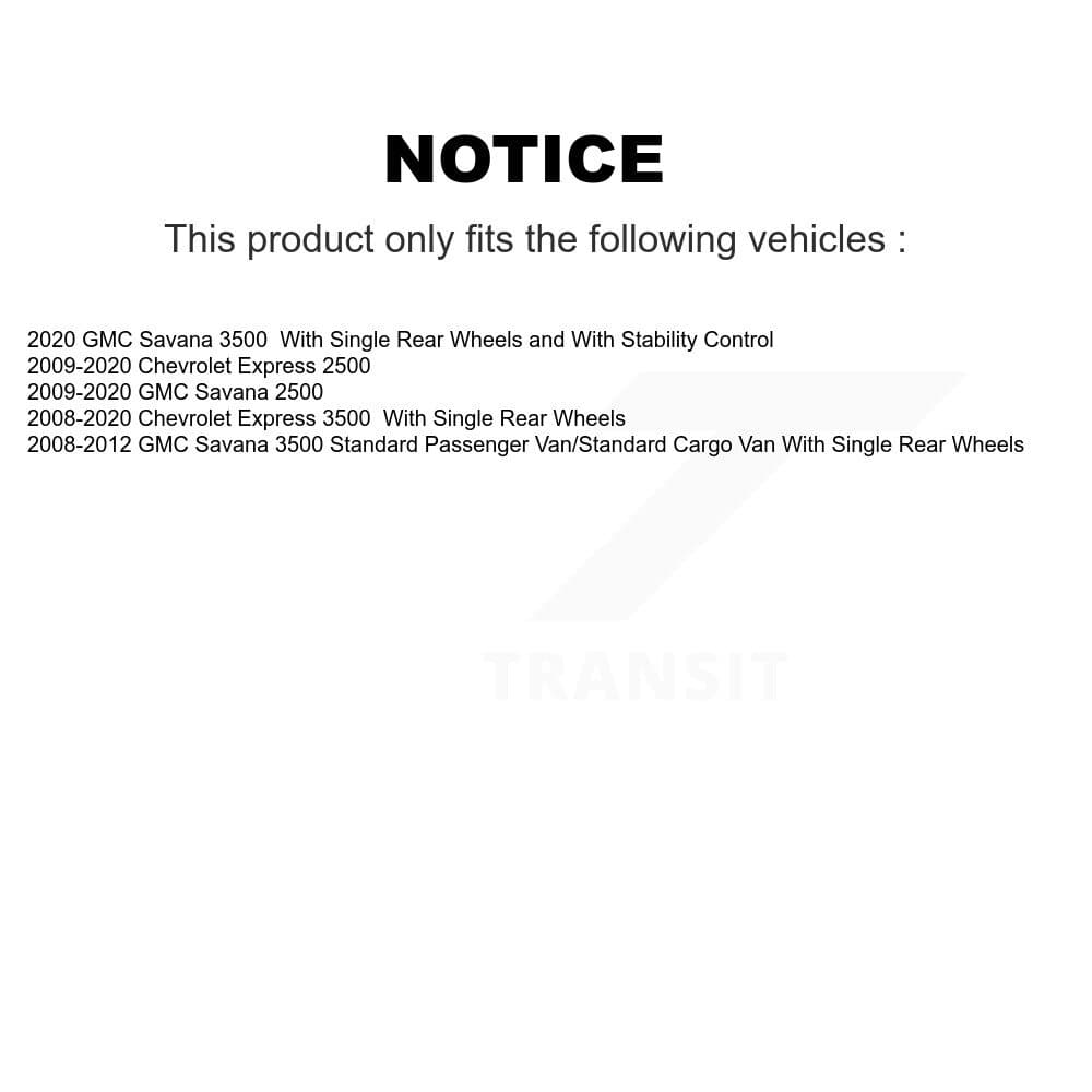 Transit Auto - KNN-100434 - Front and Rear Disc Brake Pad Kits image 14