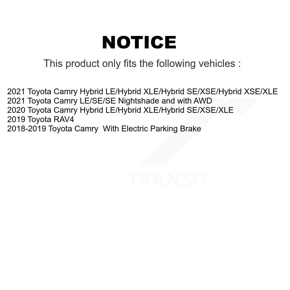 Transit Auto - KNN-100506 - Front and Rear Disc Brake Pad Kits image 14