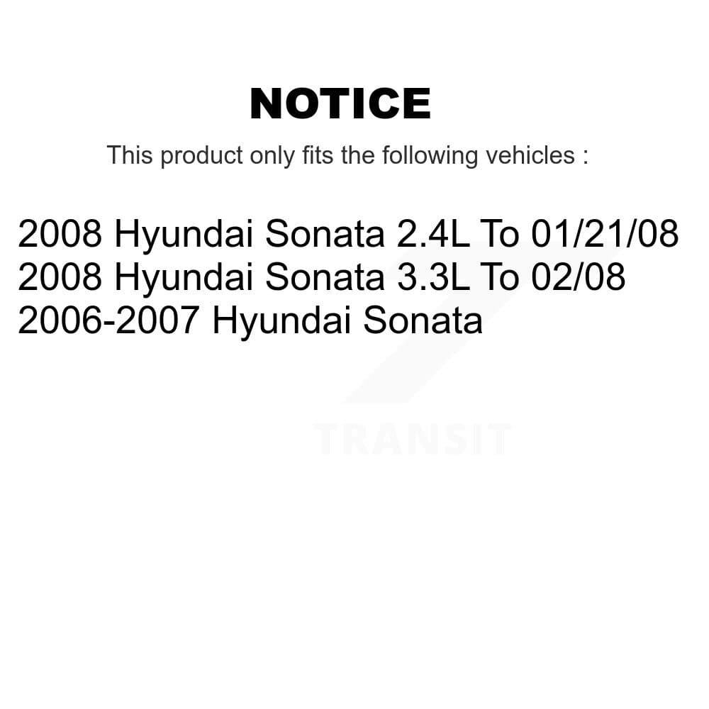 Transit Auto - KNN-100666 - Front and Rear Disc Brake Pad Kits image 14