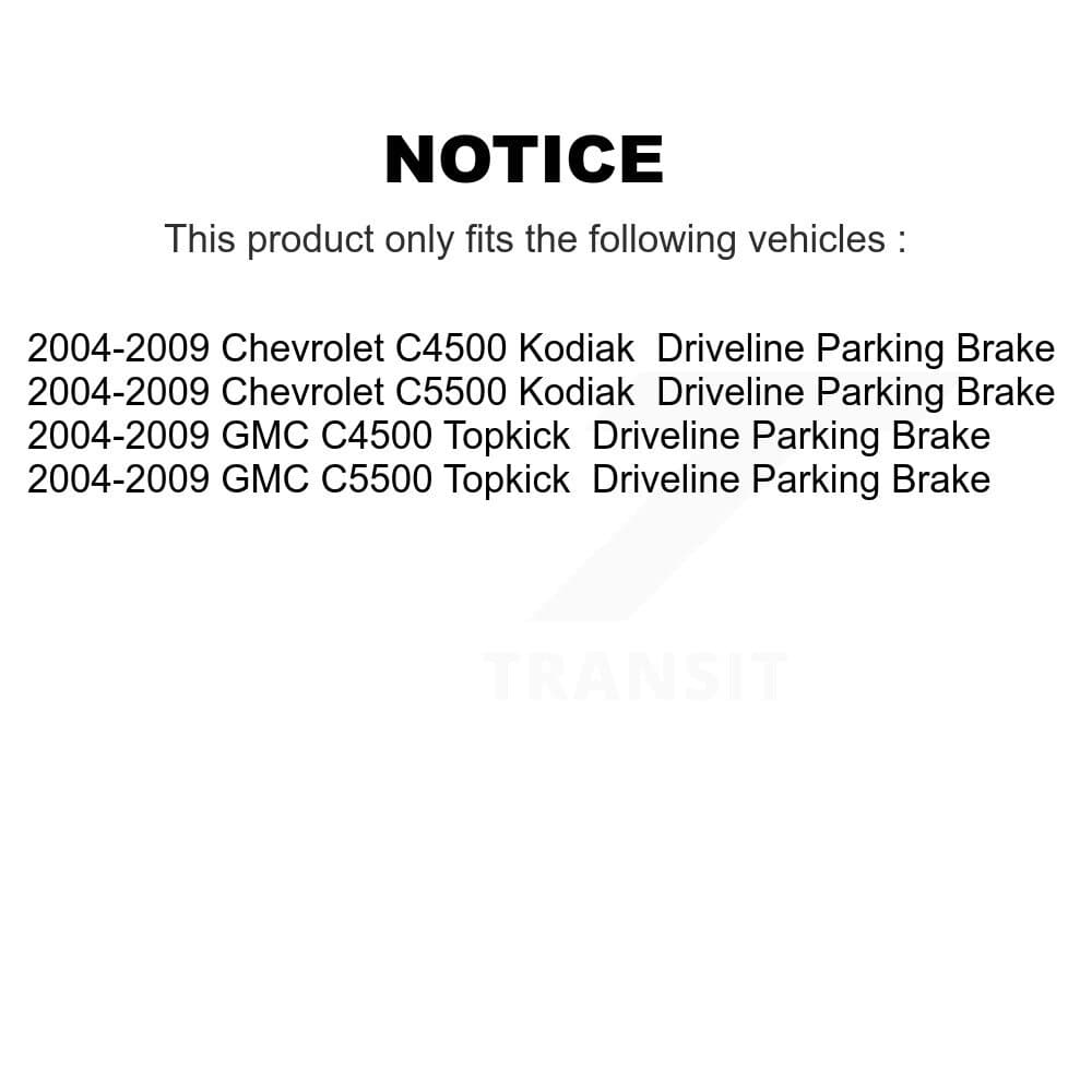 Transit Auto - KNN-100681 - Front and Rear Disc Brake Pad Kits image 14