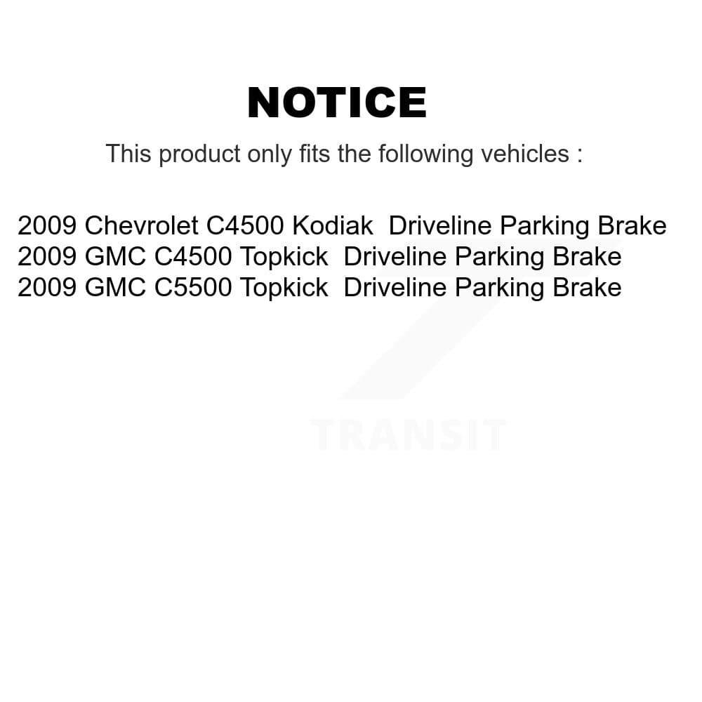 Transit Auto - KNN-100687 - Front and Rear Disc Brake Pad Kits image 14