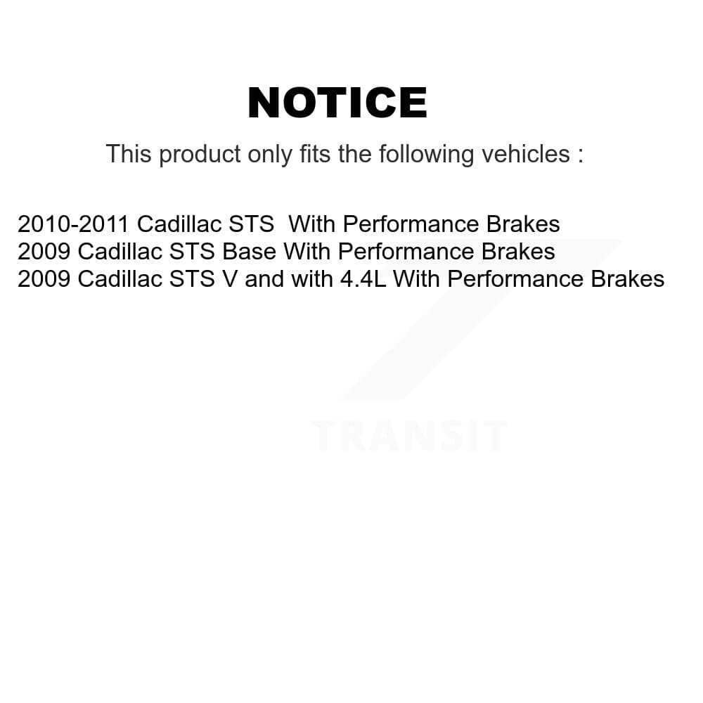 Transit Auto - KNN-100765 - Front and Rear Disc Brake Pad Kits image 14