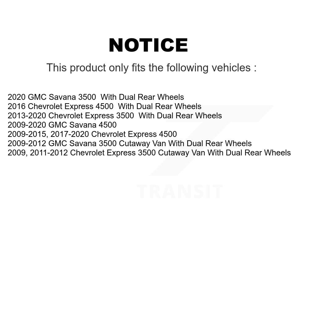 Transit Auto - KNN-100778 - Front and Rear Disc Brake Pad Kits image 14
