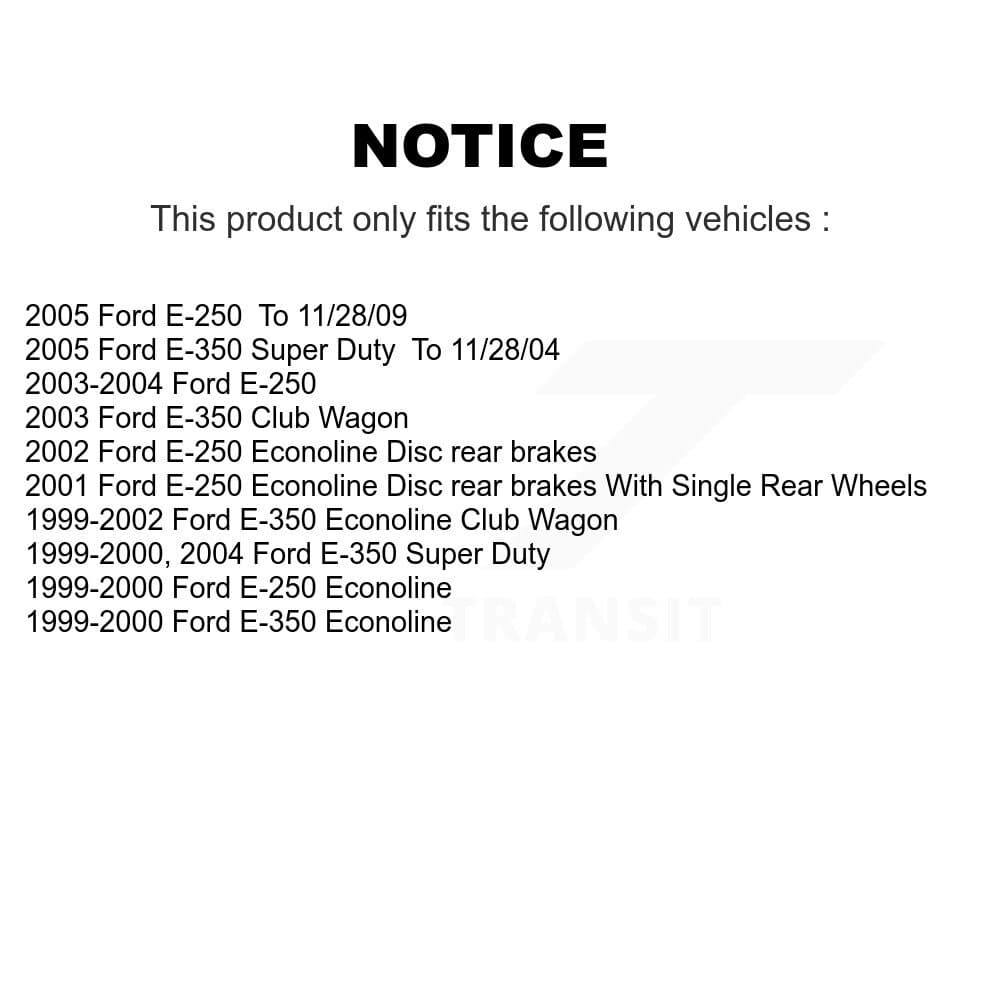 Transit Auto - KNN-100864 - Front and Rear Disc Brake Pad Kits image 14