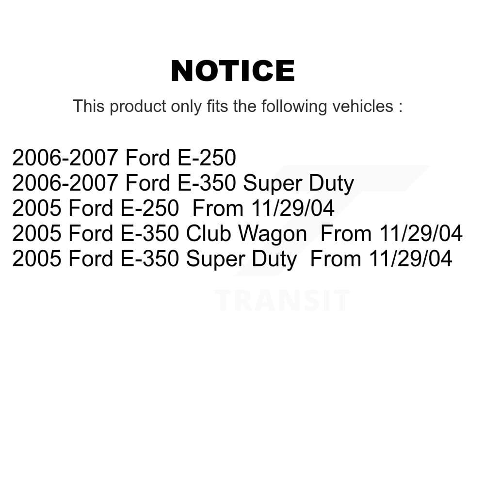 Transit Auto - KNN-100866 - Front and Rear Disc Brake Pad Kits image 14