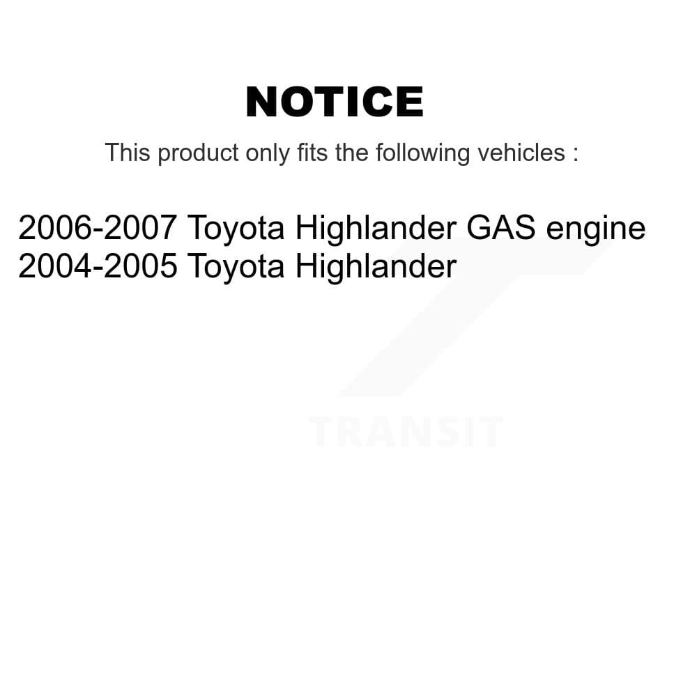 Transit Auto - KNN-100888 - Front and Rear Disc Brake Pad Kits image 14