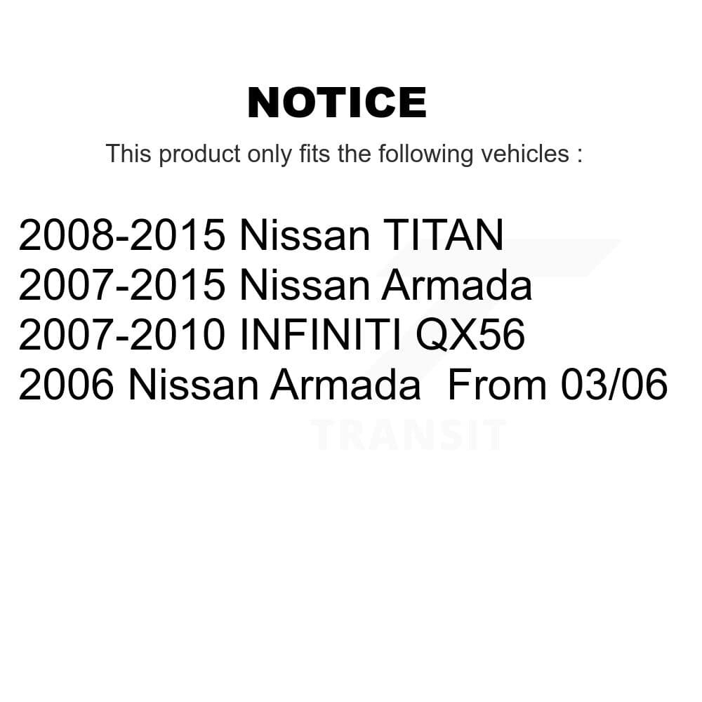 Transit Auto - KNN-100891 - Front and Rear Disc Brake Pad Kits image 14