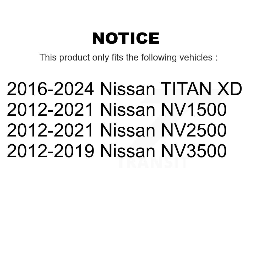 Transit Auto - KNN-100911 - Front and Rear Disc Brake Pad Kits image 14