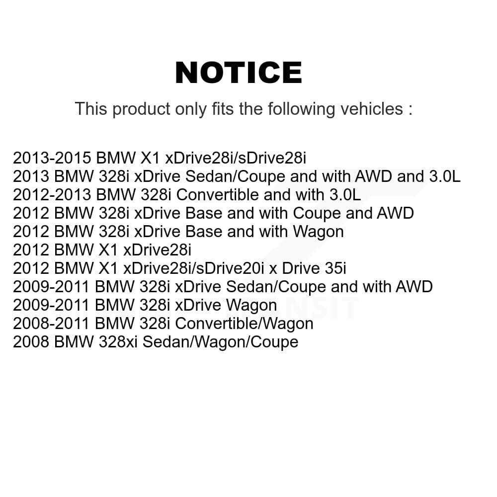 Transit Auto - KNN-100926 - Front and Rear Disc Brake Pad Kits image 14