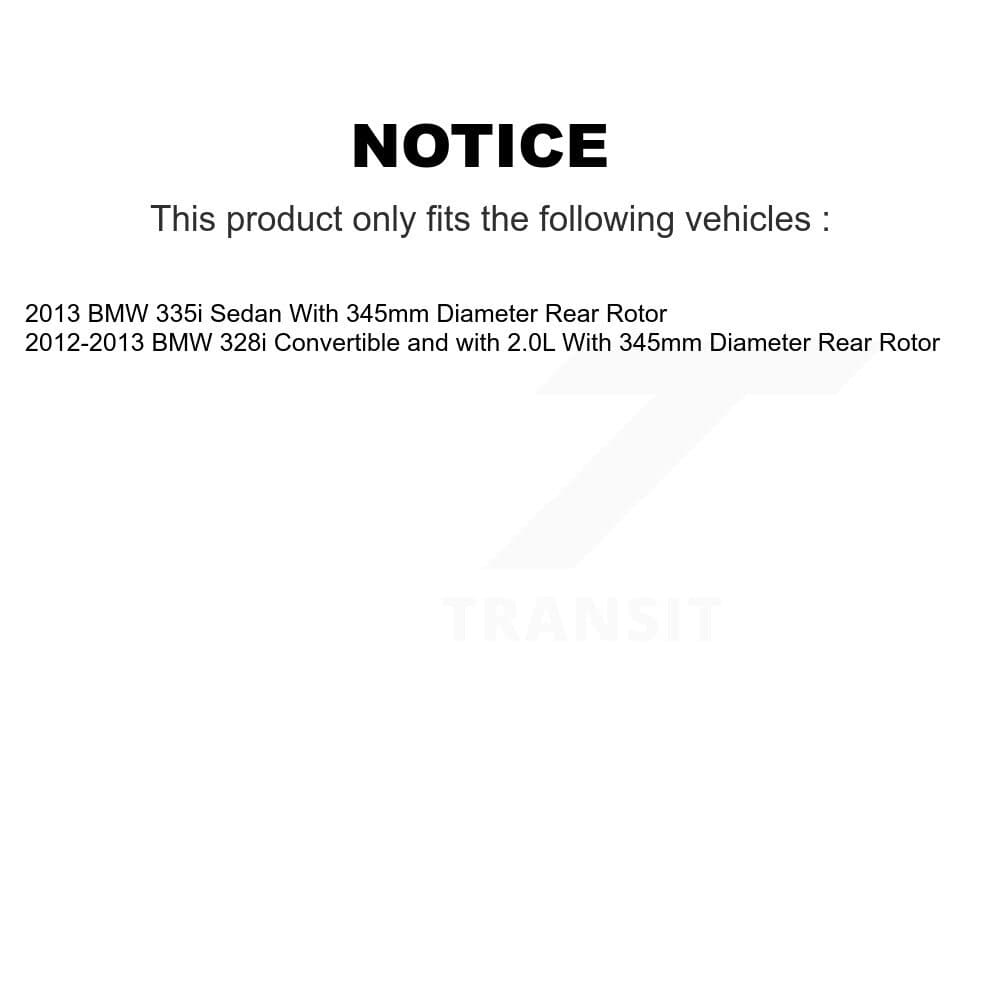 Transit Auto - KNN-101022 - Front and Rear Disc Brake Pad Kits image 14