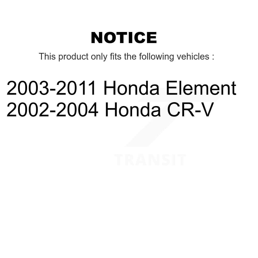 Transit Auto - KNN-101145 - Front and Rear Disc Brake Pad Kits image 14