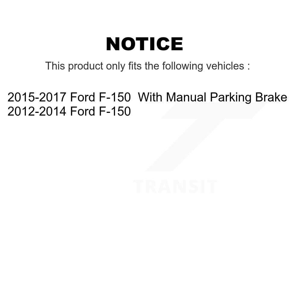 Transit Auto - KNN-101166 - Front and Rear Disc Brake Pad Kits image 14