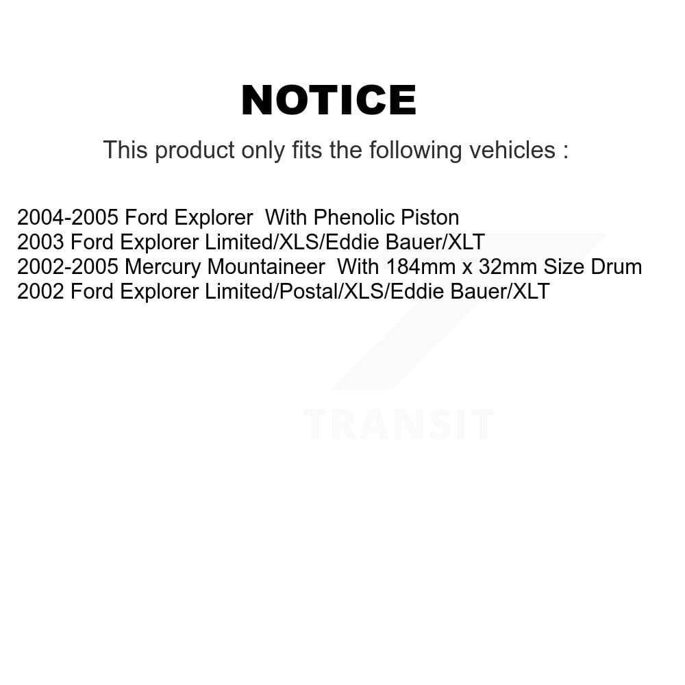 Transit Auto - KNN-101215 - Front and Rear Disc Brake Pad Kits image 14