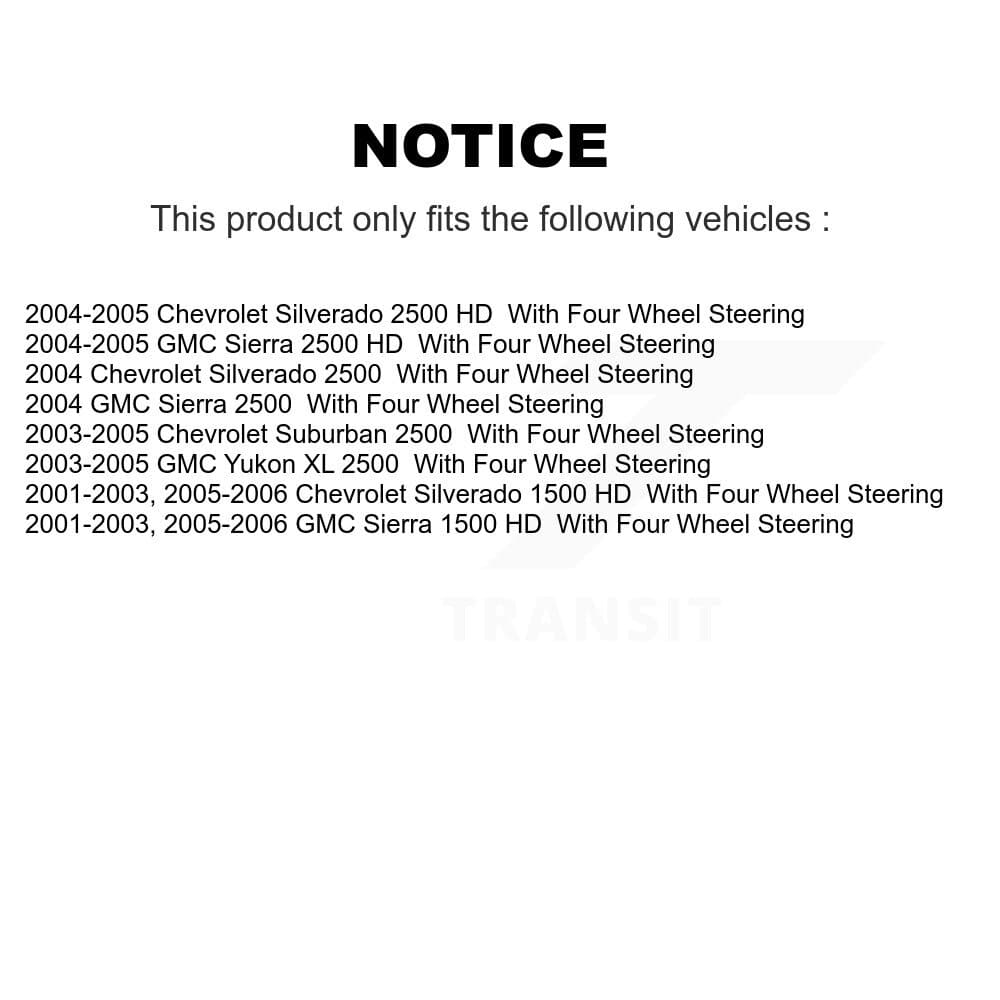 Transit Auto - KNN-101262 - Front and Rear Disc Brake Pad Kits image 14