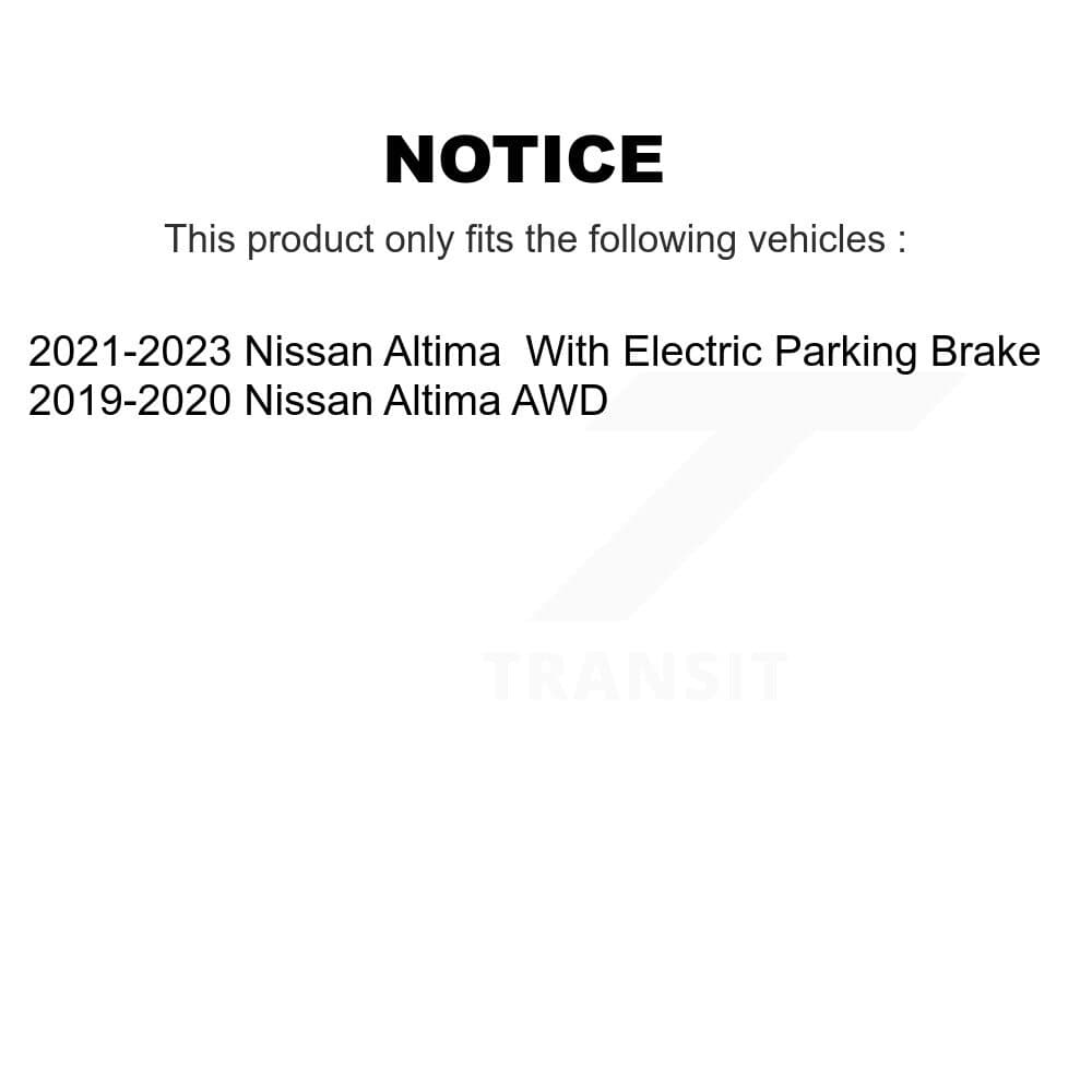 Transit Auto - KNN-101264 - Front and Rear Disc Brake Pad Kits image 14