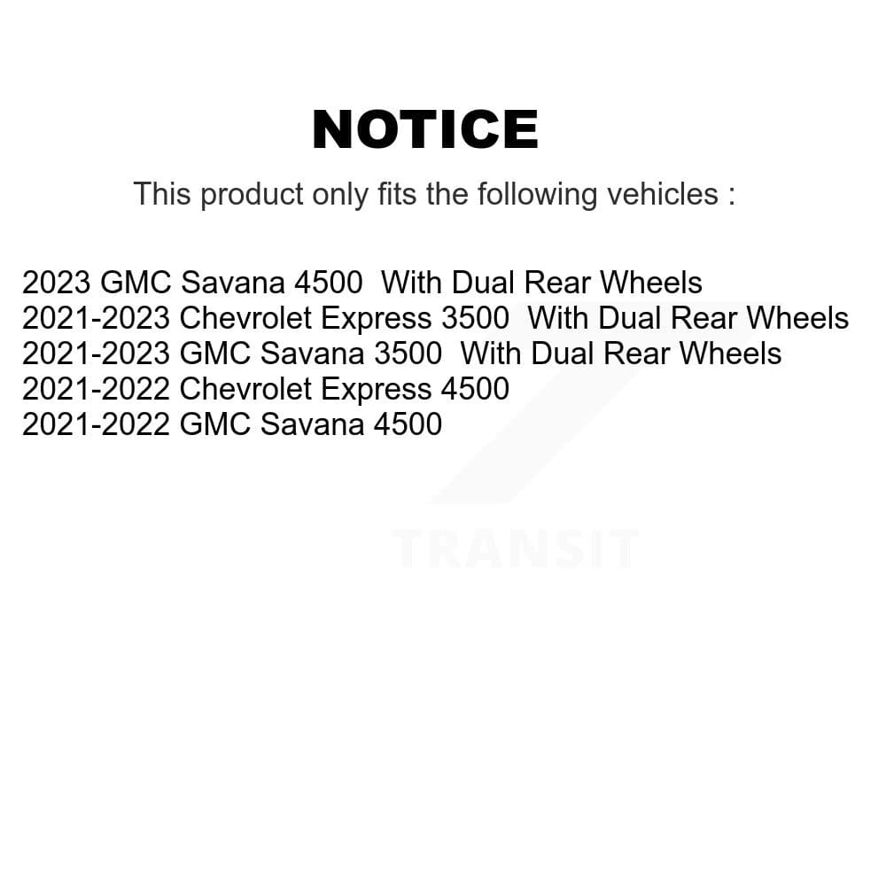 Transit Auto - KNN-101403 - Front and Rear Disc Brake Pad Kits image 14