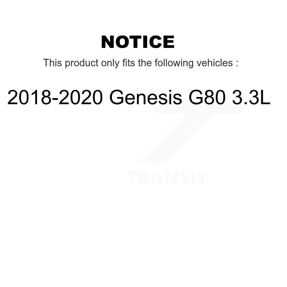 Transit Auto - KNN-101429 - Front and Rear Disc Brake Pad Kits image 14