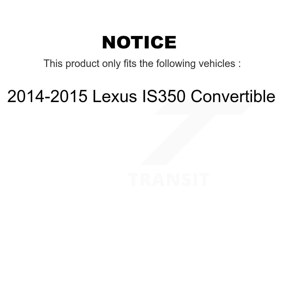 Transit Auto - KNN-101453 - Front and Rear Disc Brake Pad Kits image 14