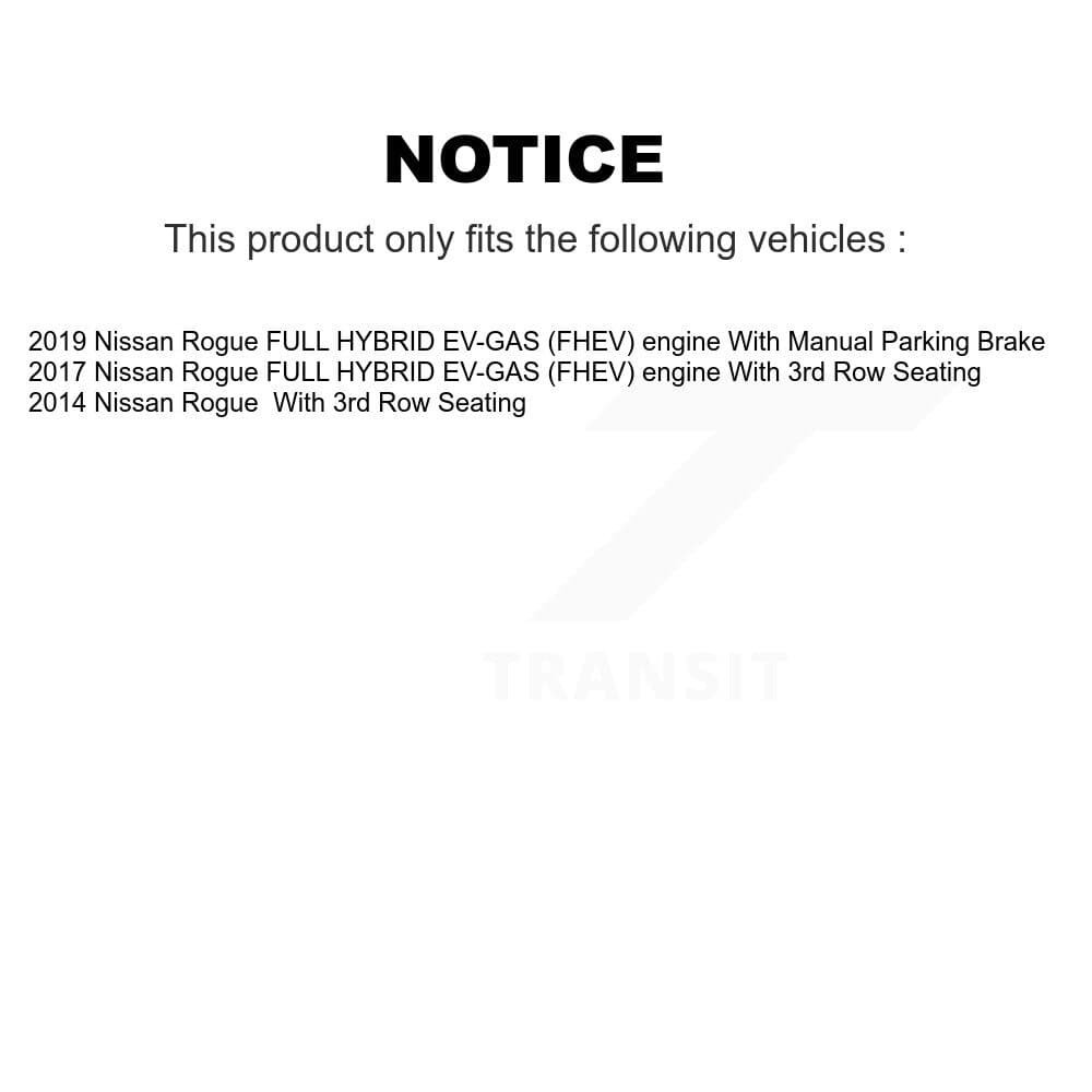 Transit Auto - KNN-101493 - Front and Rear Disc Brake Pad Kits image 14