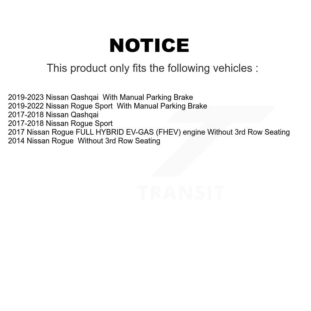 Transit Auto - KNN-101495 - Front and Rear Disc Brake Pad Kits image 14