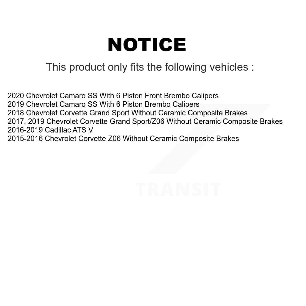 Transit Auto - KNN-101543 - Front and Rear Disc Brake Pad Kits image 14