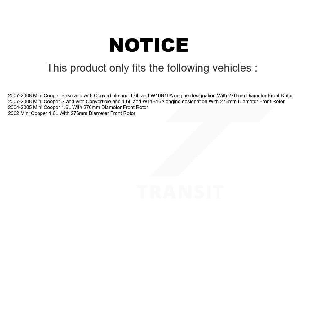 AmeriBRAKES - KNW-100093 - Front and Rear Disc Brake Pad Kits image 14
