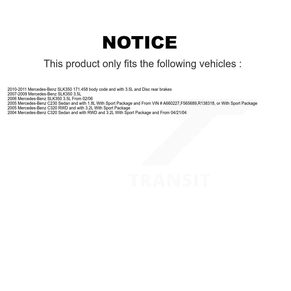 AmeriBRAKES - KNW-100123 - Front and Rear Disc Brake Pad Kits image 8