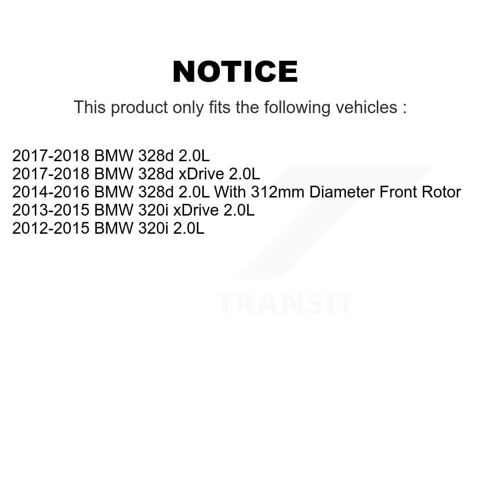 AmeriBRAKES - KNW-100138 - Front and Rear Disc Brake Pad Kits image 8