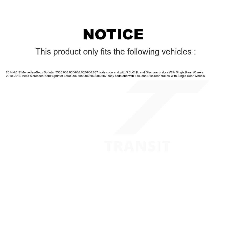 AmeriBRAKES - KNW-100147 - Front and Rear Disc Brake Pad Kits image 8