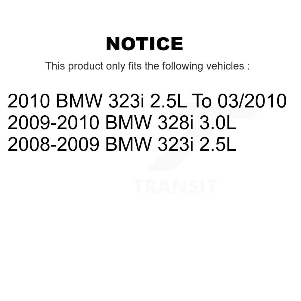 AmeriBRAKES - KNW-100240 - Front and Rear Disc Brake Pad Kits image 8