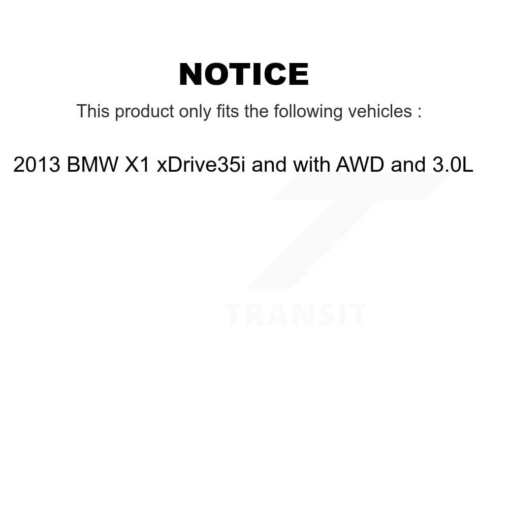 AmeriBRAKES - KNW-100275 - Front and Rear Disc Brake Pad Kits image 8