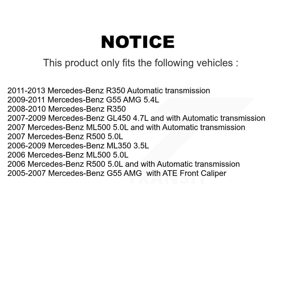 AmeriBRAKES - KNW-100300 - Front and Rear Disc Brake Pad Kits image 8