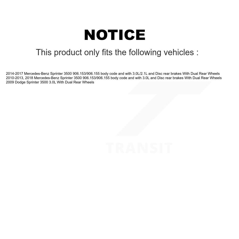AmeriBRAKES - KNW-100900 - Rear Disc Brake Pad Kits image 8