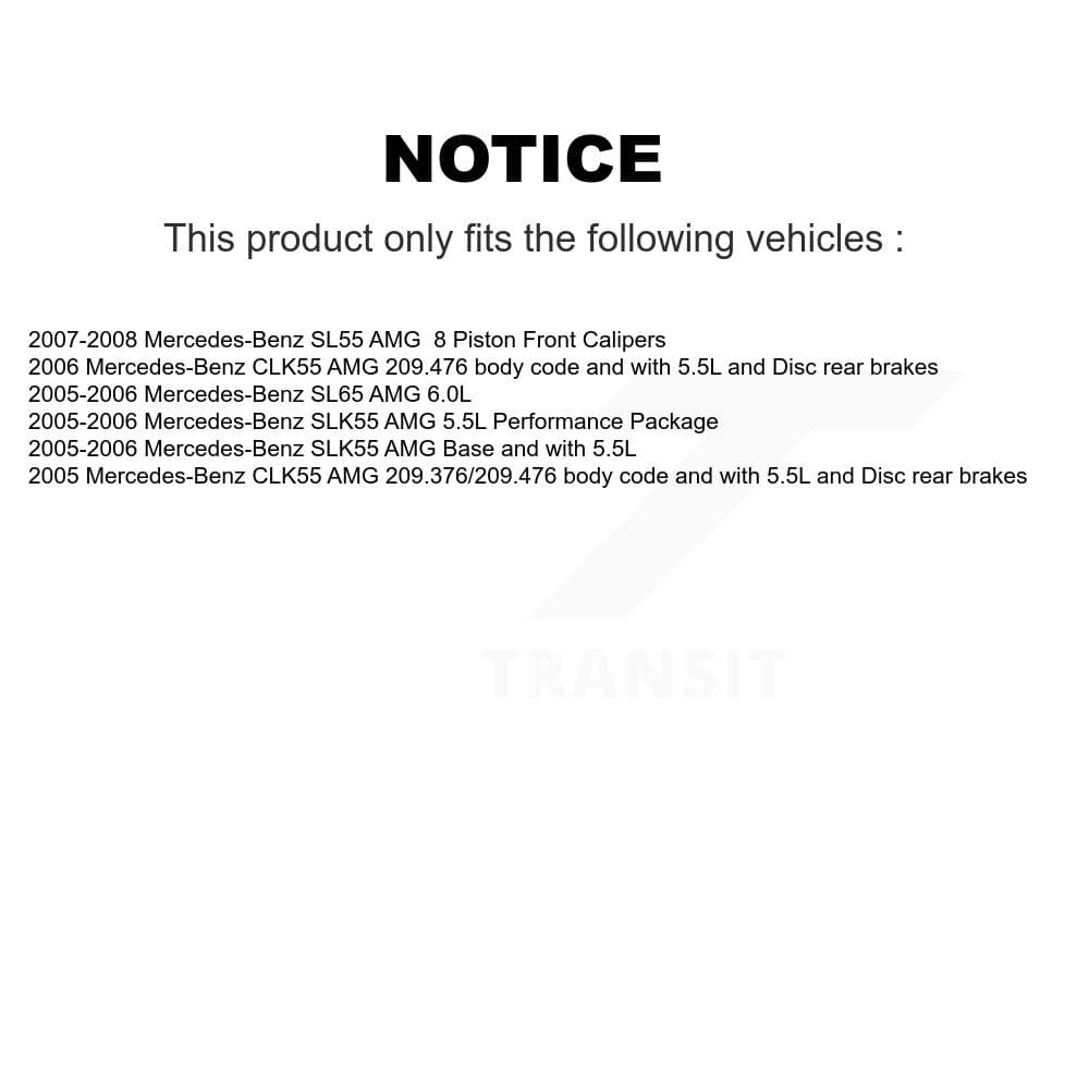 AmeriBRAKES - KNW-100910 - Rear Disc Brake Pad Kits image 8