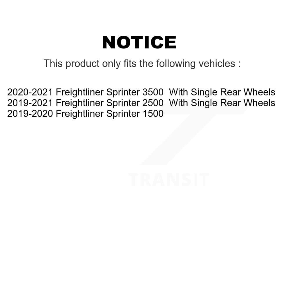 AmeriBRAKES - KNW-101165 - Front and Rear Disc Brake Pad Kits image 8
