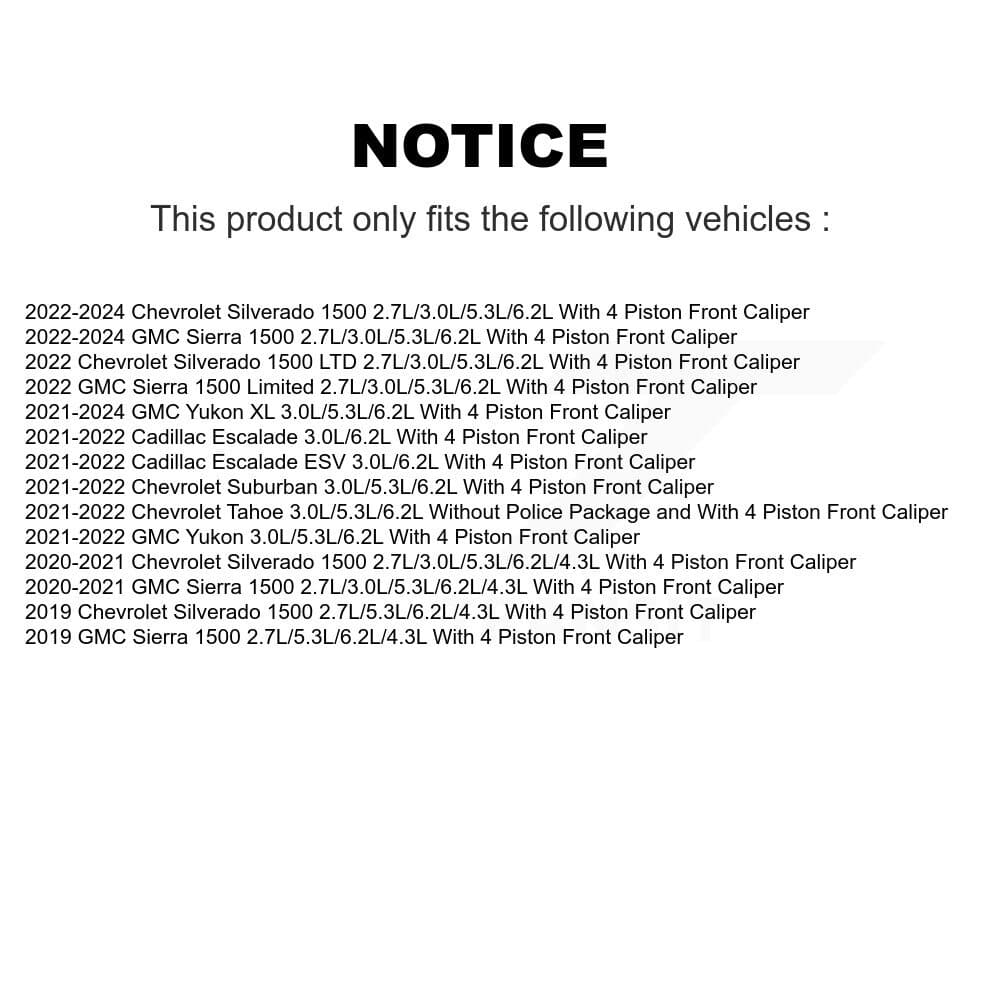 AmeriBRAKES - KNW-101350 - Front Disc Brake Pad Kits image 8