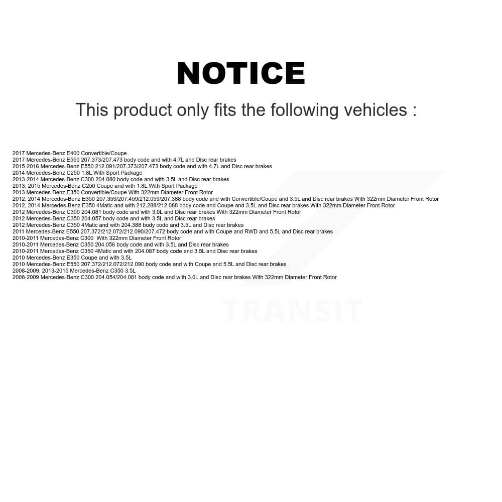 AmeriBRAKES - KNW-101446 - Front and Rear Disc Brake Pad Kits image 14