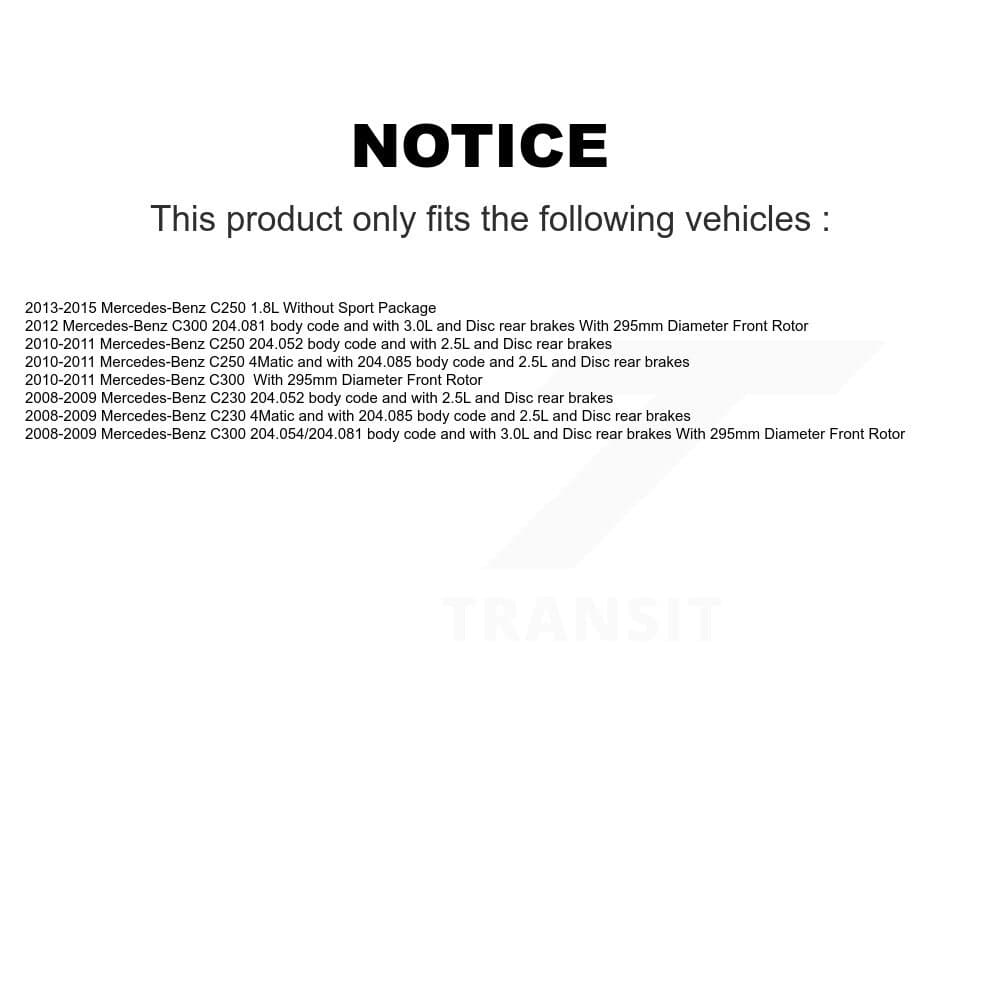 AmeriBRAKES - KNW-101449 - Front and Rear Disc Brake Pad Kits image 14