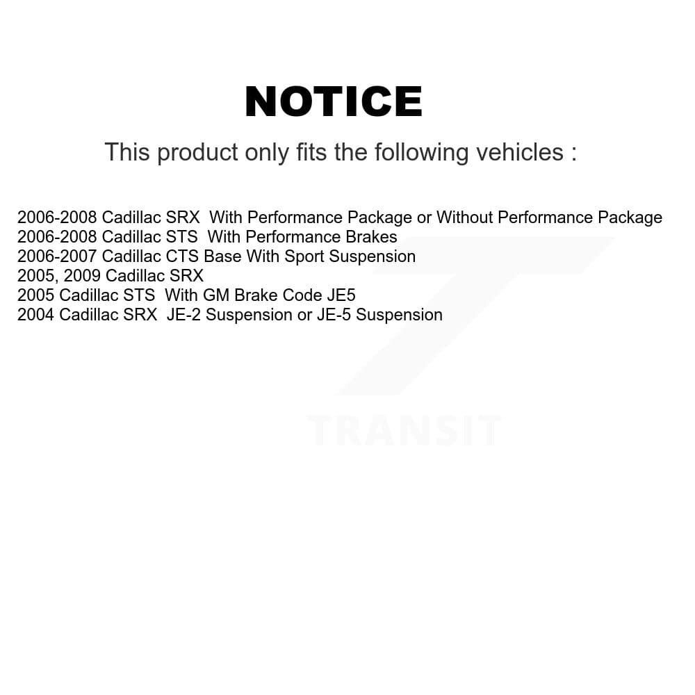 Positive Plus - KPF-100015 - Front and Rear Disc Brake Pad Kits image 8