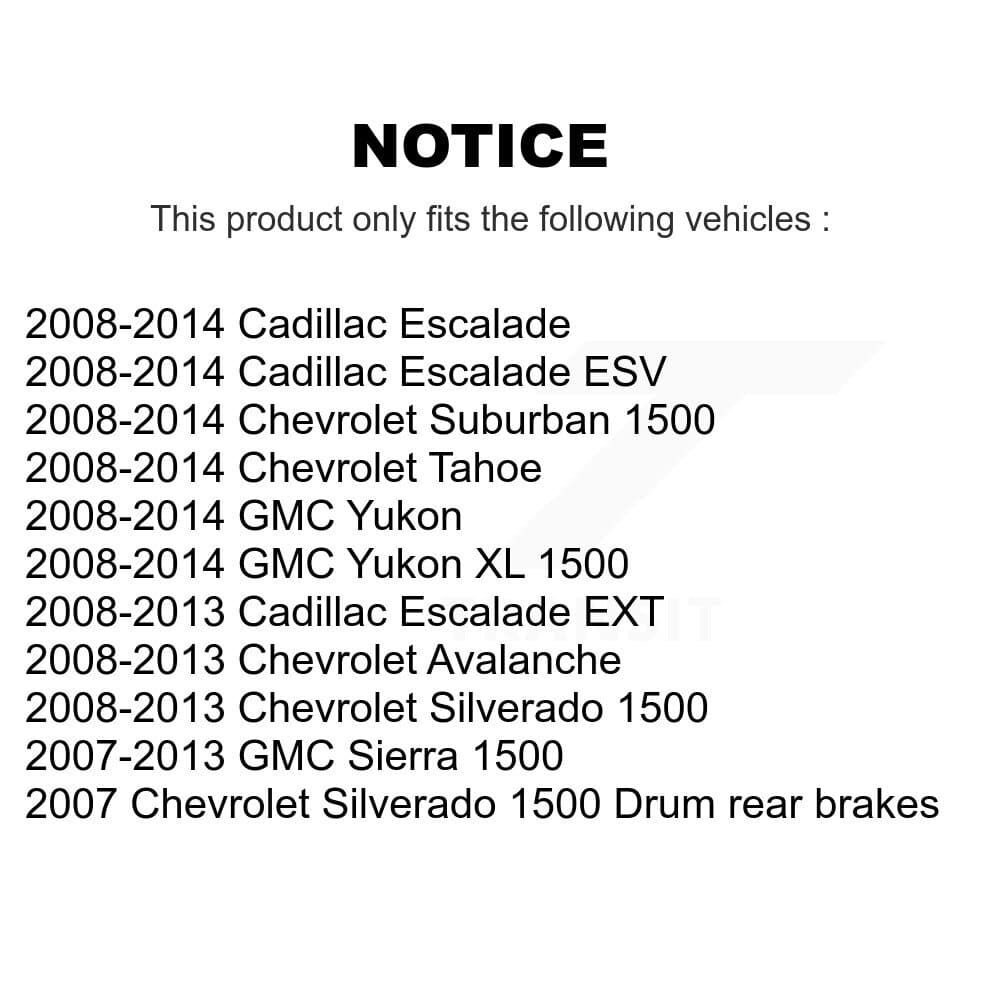 Positive Plus - KPF-100137 - Front and Rear Disc Brake Pad Kits image 8