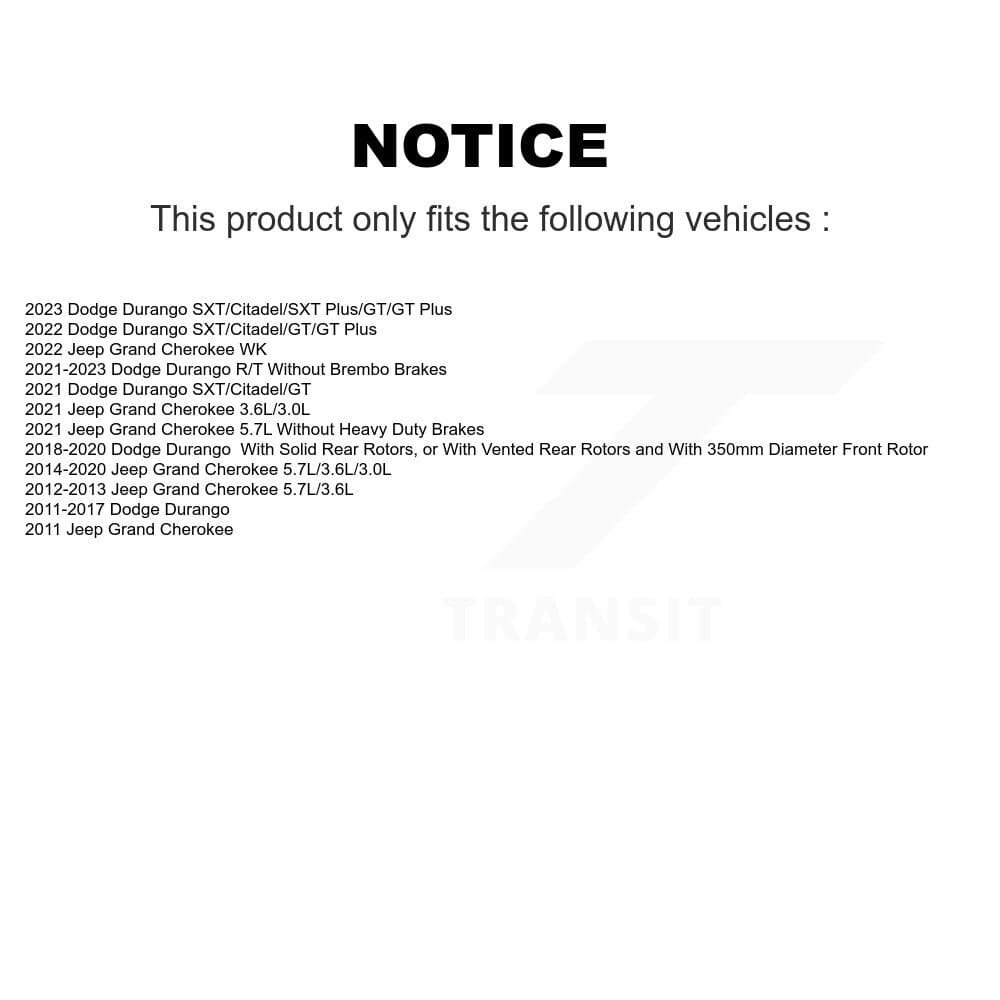 Positive Plus - KPF-100192 - Front and Rear Disc Brake Pad Kits image 8